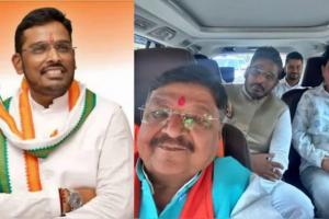 Indore LS Seat Cong Candidate Akshay Bam Withdraws Nomination; Reaches BJP Office