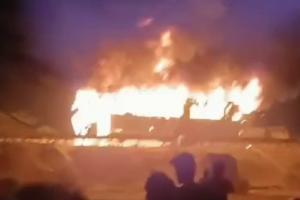 Haryana: 8 Burnt Alive, Over Two Dozen Suffer Severe Burns After Bus Catches Fire In Nuh