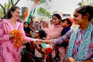 Priyanka may not be contesting but onus of Congress's fate in Rae Bareli and Amethi is on her
