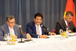 Piyush Goyal, German Minister discuss commitment to finalising India-EU FTA