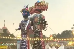 Weather update: Heavy rains lash parts of Delhi-NCR on Dusshera, stalling Raavan Dahan