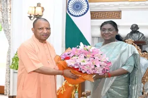 UP CM Yogi Adityanath meets President Droupadi Murmu, VP Radhakrishnan and PM Modi in Delhi
