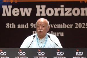 'To run Sangh, not a single paisa is taken from external sources': RSS chief Bhagwat