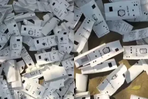 Bihar elections: Row after VVPAT slips found dumped in Samastipur, official suspended; CEC responds