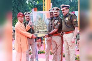 UP CM salutes home guards, honours distinguished officers on 63rd Foundation Day