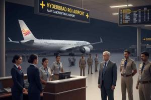 Elderly Passenger Booked After Cabin Crew Alleges Inappropriate Conduct on Dammam–Hyderabad Flight