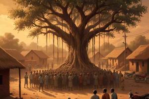 Mob Ties Cleric and Married Woman to Tree in Bihar Village; Panchayat Imposes Fine as Viral Video Sparks Outrage