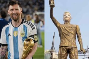 Messi Honored in Kolkata as Permanent Statue Unveiled Near Airport Amid Grand Celebrations