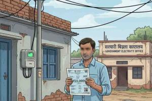 ₹22,000 Power Bill in Just 22 Days Sparks Smart Meter Row in Uttar Pradesh’s Sitapur