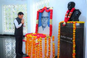 Nation Pays Tribute to C. Rajagopalachari on His Birth Anniversary at Constitution Hall