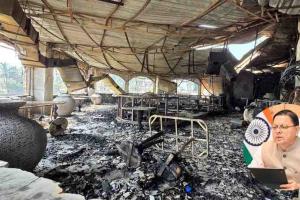 Uttarakhand CM Seeks Swift Assistance for State Residents Feared Affected in Major Arpora Fire