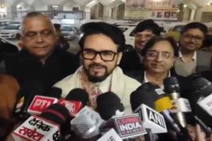 Anurag Thakur Targets Congress, Warns of Looming Electoral Setback Under Rahul Gandhi