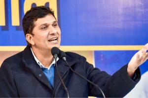 Bharadwaj Targets Sirsa Over ‘Artificial Rain’ Promise Amid Protest Outside CM’s Residence