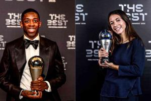 Dembélé Crowned FIFA Men’s Player of the Year as Bonmatí Claims Historic Third Women’s Honour