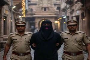 Fugitive Accused of Raping Minor Tracked Down in Vrindavan, Paraded to Court Under Heavy Police Guard