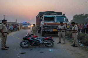 High-Speed Motorcycle Crash in Banda Claims Two Lives, Leaves One Critically Injured