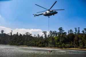 IAF Launches Swift Airlift Operation to Contain Massive Forest Fire in Nagaland