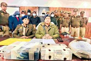 JCB Operator Among Six Arrested as Police Crack Silver Coin Heist in Gonda