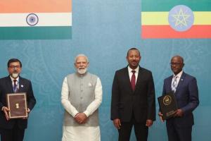 Modi and Abiy Ahmed Hold High-Level Talks in Addis Ababa to Deepen India–Ethiopia Partnership