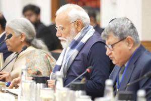 Prime Minister Modi Engages Economists at NITI Aayog to Shape India’s Economic Roadmap