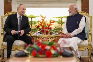 Putin Thanks PM Modi for “Meaningful Dialogue” During Official Visit to India