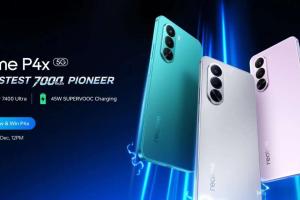 Realme P4x 5G set for India debut on December 4, 2025