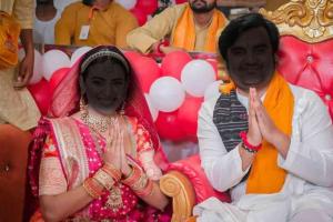 Renowned Storyteller Indresh Upadhyay Marries Shipra Sharma in a Star-Studded Traditional Ceremony