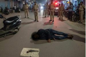 Suspected Vehicle Thief Shot and Arrested After Police Encounter in Ghaziabad’s Ankur Vihar