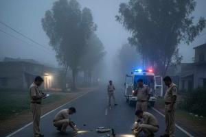 Three Killed as Unidentified Vehicle Slams Into Motorbike in Raebareli