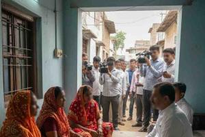 UP Congress Chief Ajay Rai Visits Hathras, Meets Family of Deceased BLO Amid Questions Over Administrative Lapses