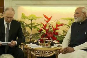 Modi and Putin Hold High-Level Talks at Hyderabad House, Signal Renewed Momentum in India–Russia Ties