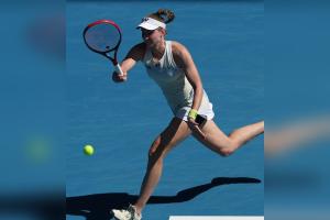 Aus Open: Rybakina through to second round with win over Slovenian rival Kaja Juvan