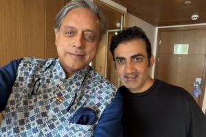 'The man with the toughest job after PM,' says Tharoor after meeting Gambhir
