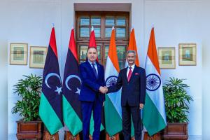 EAM Jaishankar, Libyan counterpart Elbaour discuss enhancing cooperation in trade, infrastructure and energy sectors