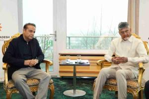 CM Naidu Courts Global Media Tech Investment as Eros Innovations Founder Kishore Lulla Visits Andhra Pradesh
