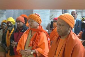 CM Yogi Adityanath Leads Makar Sankranti Celebrations at Gorakhnath Temple Amid Massive Devotee Influx
