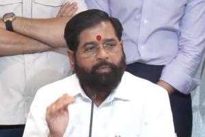 Eknath Shinde Asserts Saffron Dominance in Mumbra, Dismissing AIMIM’s ‘Green’ Narrative