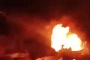 Explosion Rocks Tehran as IRGC Bus Targeted in Targeted Attack