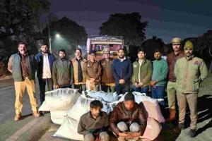 Massive Narcotics Bust in Agra: Police Seize ₹1.15 Crore Haul of Contraband Hidden Under Coconut Consignment