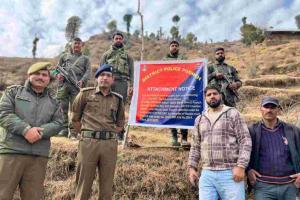 Poonch Police Seize Assets of Notorious Terror Handler Operating from PoJK
