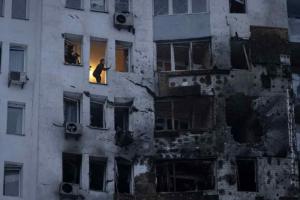 Russia Unleashes Massive Aerial Barrage on Kyiv, Targets Energy Grid and Residential Blocks