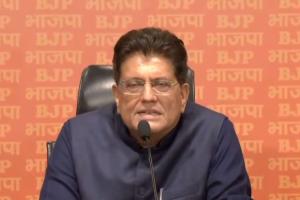 Union Minister Piyush Goyal Lambasts DMK Leadership Over 