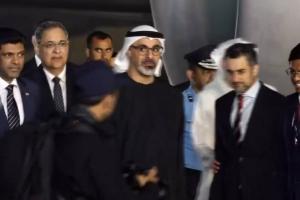 Abu Dhabi Crown Prince Arrives in New Delhi to Spearhead Landmark India AI Impact Summit