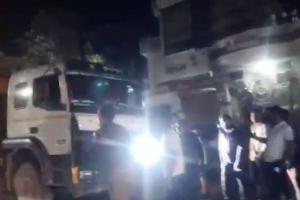 Fatal Collision in Hardoi: Speeding Dumper Claims Life of Youth Outside City Police Station