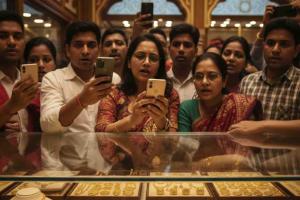 Gold Prices Surge in Mumbai as 24-Carat Bullion Hits Record Highs Amid Global Market Volatility