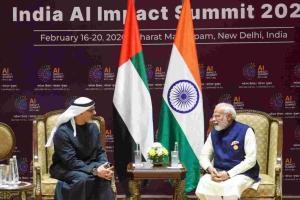 India and UAE Forge Deeper Tech Alliance as PM Modi Meets Abu Dhabi Crown Prince at AI Summit