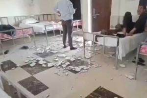 Narrow Escape for Railway Officials as Ceiling Collapses at Agra Fort Station