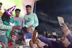 Rural India Witnesses Heartwarming Spectacle as Hardoi Farmer Hosts Lavish Birthday Gala for Pet Goats