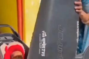 Dangerous Content: Viral Stunt Involving Infant in Scooter Storage Sparks National Safety Outrage