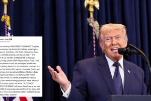 Trump Unveils Historic $300 Billion Texas Refinery Project with Strategic Backing from Reliance